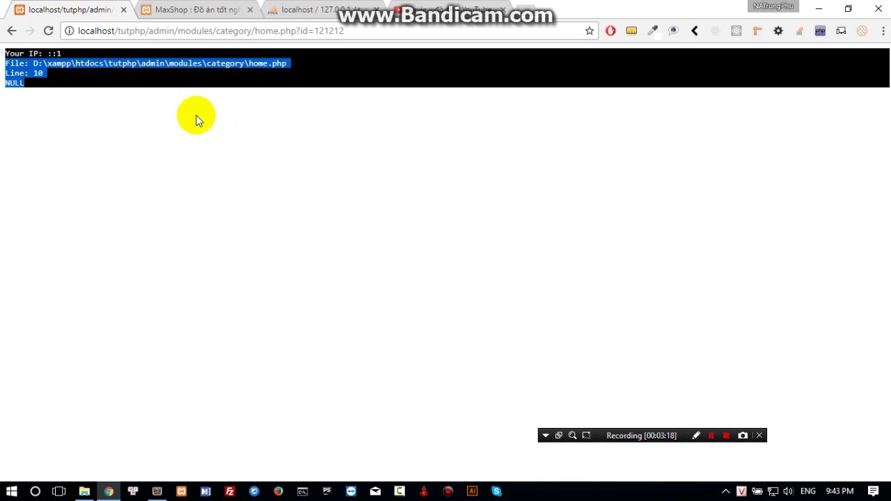 Bài 14: Xây dựng website bán hàng băng php thuần : part 2 - Lấy danh sách danh mục