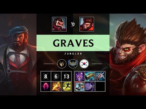 Graves Jungle vs Wukong - KR Challenger Patch 25.17