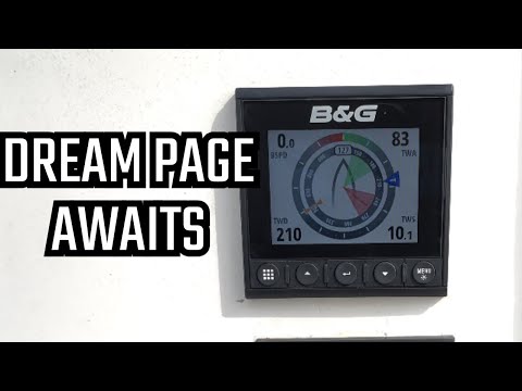 Simplest Way to Create a Navigation Page on the B&G Triton 2
