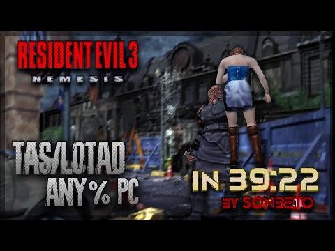 [TAS/LOTAD] PC Resident Evil 3: Nemesis Any% in 39:22 by SonBeto