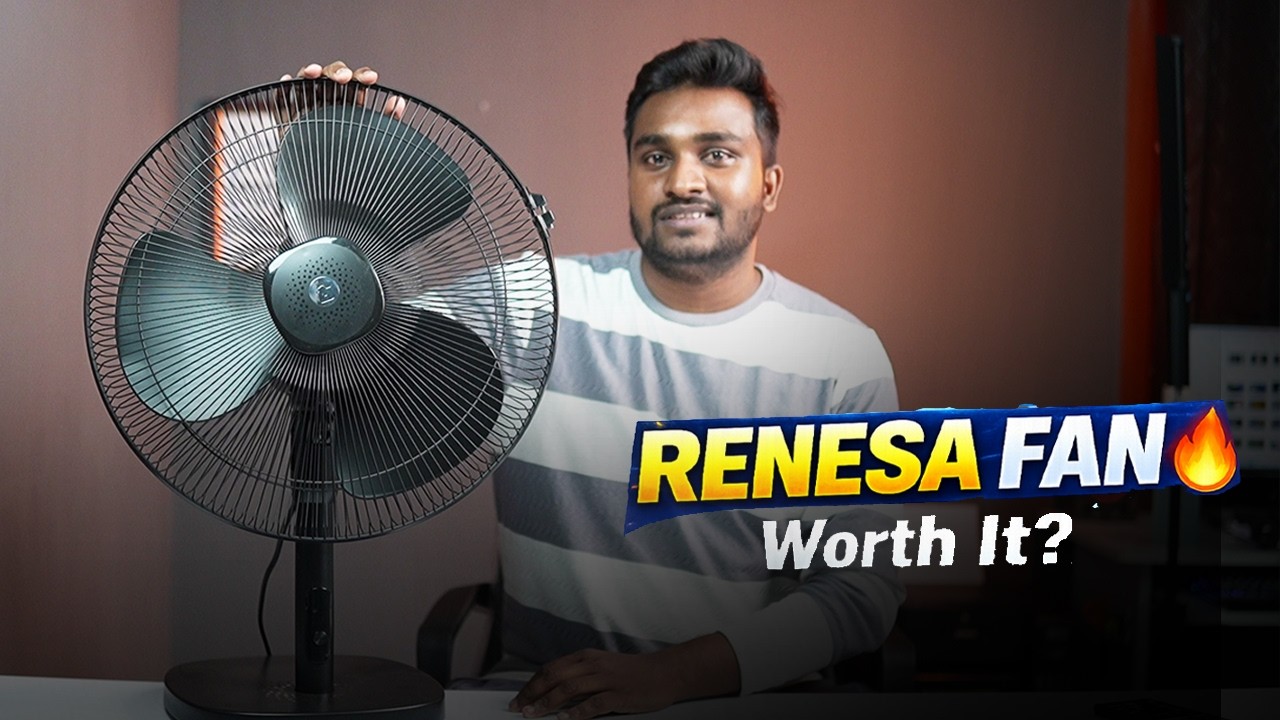 இந்த Fan Current Bill குறைக்குமா?😲 Atomberg Renesa Table Fan Tamil!