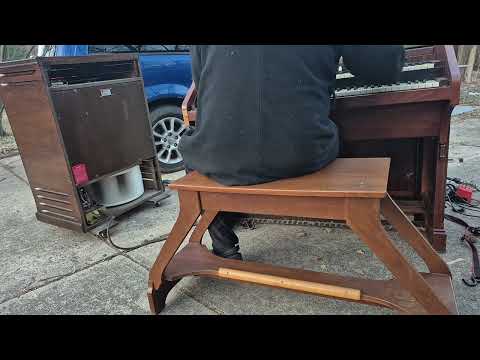 Leslie 122A Leslie ORGAN CAB RESTORED W/OC3 cab. Restored/modded 1960/2015 - Walnut image 6