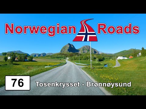 Driving Fv76 Tosenkrysset - Brønnøysund | Norwegian Roads 4K UHD