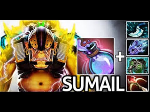 SUMAIL Alchemist Fast Farm Crazy Max Attack Speed  7.22 Dota 2