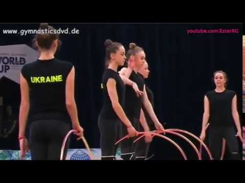 Ukraine 5 hoops Podium Training 2 - WC Tashkent 2017