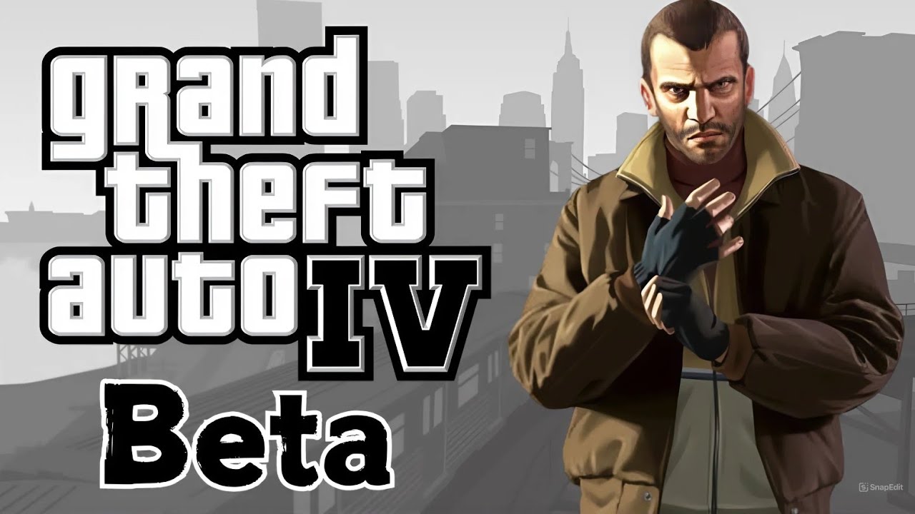a INCRÍVEL BETA do GTA 4!