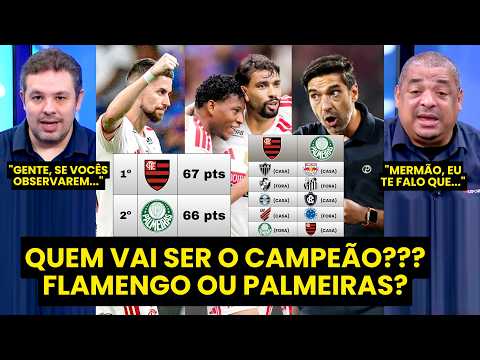 “POUCA GENTE tá PERCEBENDO ISSO! Gente, o FLAMENGO agora tem…” | BRIGA com PALMEIRAS PELO TÍTULO!