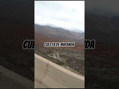 Cuesta de Miranda Chilecito La Rioja