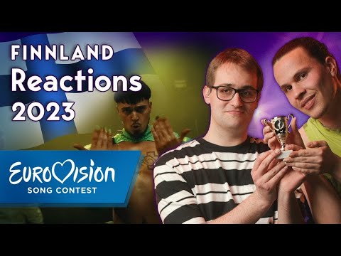 Käärijä - "Cha Cha Cha" - Finnland | Reactions | Eurovision Song Contest 2023 | NDR
