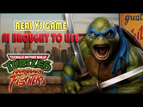 TMNT TURTLES TOURNAMENT FIGHTERS!! AI Ultra Realistic in REAL Life - ALL Characters Reimagined 🐢