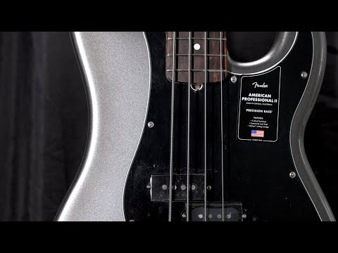 Бас-гитара FENDER AMERICAN PRO II PRECISION BASS RW MERCURY - фото 2 - id-p2744940621