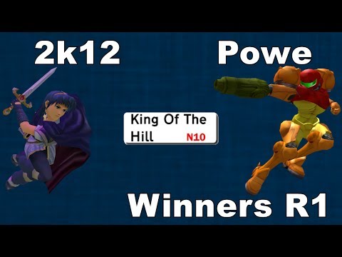 King of The Hill - Singles - Winners R1 - 2k12 vs Powe
