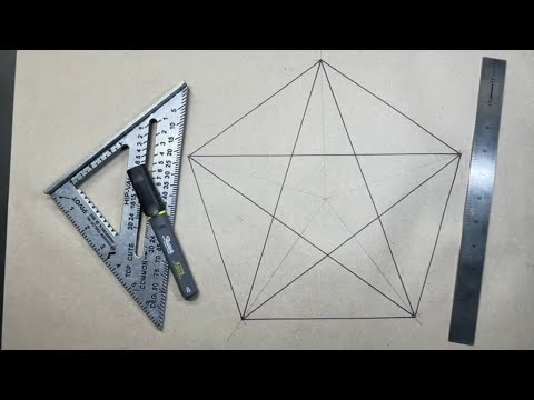 Speed Square Tricks - Draw A Pentagon