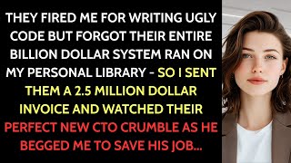 Fired for “Inelegant Code”—I Sent a $2.5M Invoice That Destroyed the CTO 💼📊