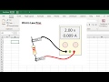 Graphing Your Ohms Law Data in Excel