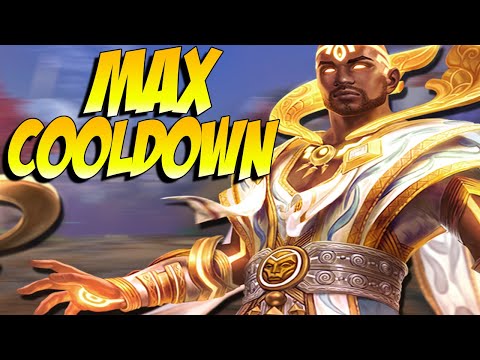 THE ABSOLUTE MOST JANK FULL CDR OLORUN BUILD SOMEHOW WORKS?! - Masters Ranked Duel - SMITE