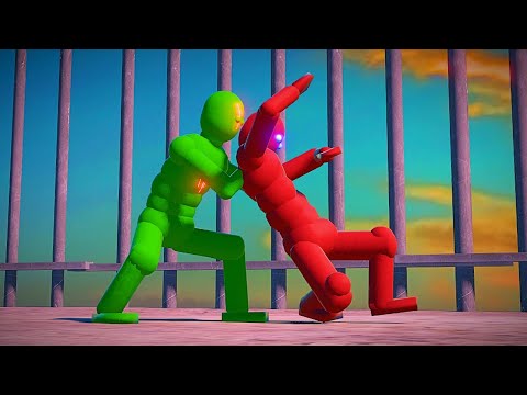 Ragdoll Epic Escape From NPC Prison - Overgrowth Mods Gameplay