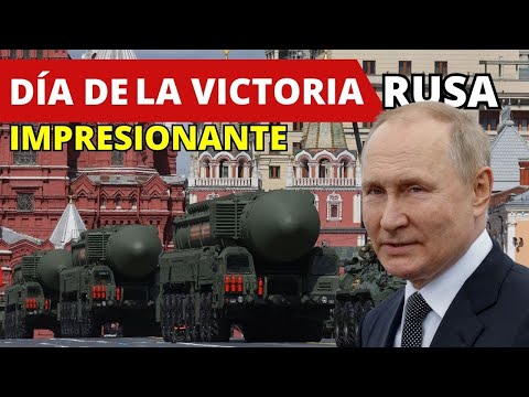 Impresionante Celebración del día de la VICTORIA en Rusia