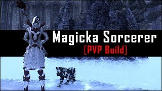 Magicka Sorcerer PvP Build "Storm" - Murkmire DLC