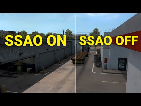 ATS 1.38 Public Beta - SSAO COMPARISON