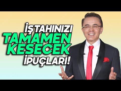 DR. ENDER SARAÇ'TAN İŞTAH AZALTMAYA YARDIMCI İPUÇLARI! #drendersaraç