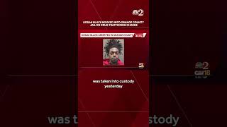 Rapper Kodak Black booked into Orange County Jail