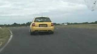 preview picture of video 'RUN Audi RS6 vs 106rallye Time Attack Max speed Lurcy Levis'