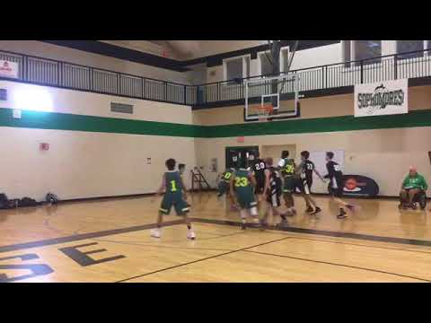 PDX Elite (Green) picks up the 56-45 win against Warrior Prep - West Coast Spring Showcase