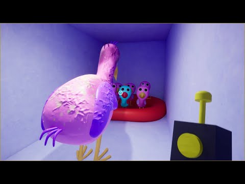 Garten of Banban 2 - Opila Bird Reunites with Her Baby Birds Scene + Death