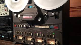Video thumbnail for Tascam 34B 4 Track Reel to Reel. by marcusdolby1