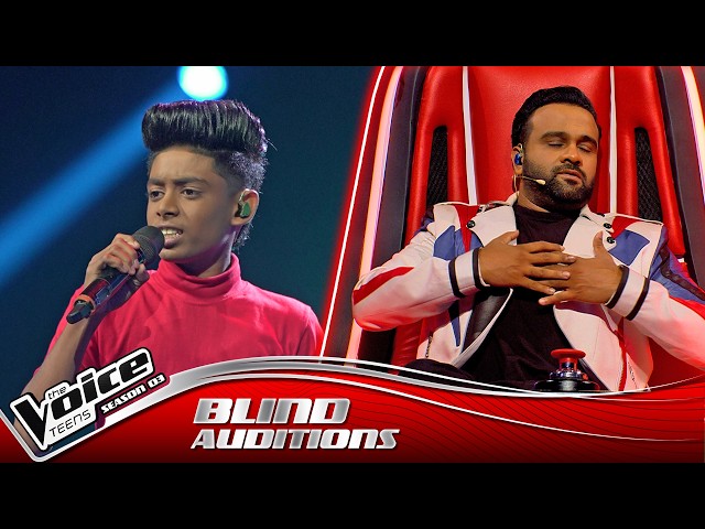 Vibhusha Nayanajith | Pem Sihine (පෙම් සිහිනේ ) | Blind Auditions | The Voice Teens Sri Lanka S3 SDDEFAULT Thumbnail