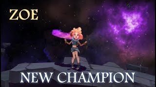 Zoe,  the Aspect of Twilight - League&#39;s Newest Champion! Revealed at Worlds 2017 live music concert!