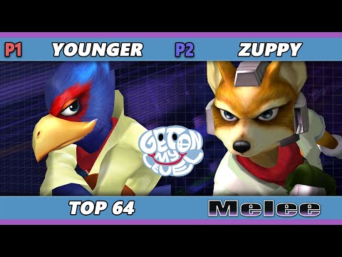 GOML 2022 Top 64 - Younger (Falco) Vs. Zuppy (Fox) SSBM Melee Tournament
