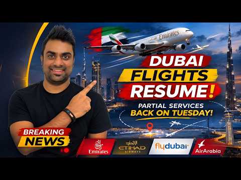 🚨 Dubai Flights Resume Today? ✈️ BIG UPDATE March 3, 2026
