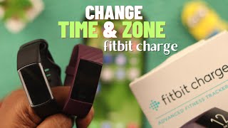 FitBit Charge 5/4: How to Correct Time and Change Time Zone!
