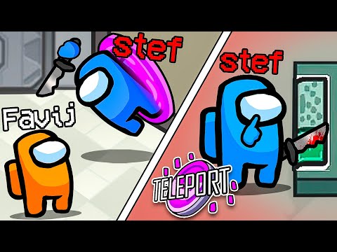 USO IL TELETRASPORTO DA IMPOSTORE SU AMONG US!