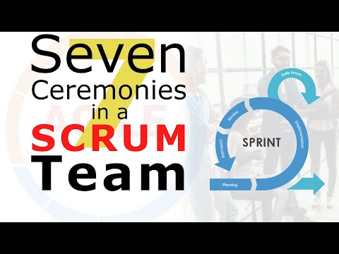 The Seven Scrum Ceremonies - Working in an Agile Team