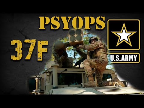 37F - Psychological Operations Specialist -- US Army --