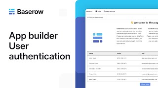 How to authenticate external users in Application Builder