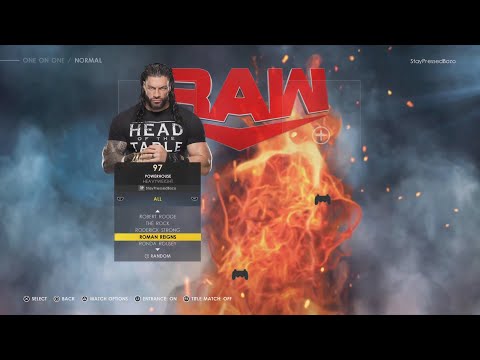 WWE 2K22 - Full Roster (Including DLC)