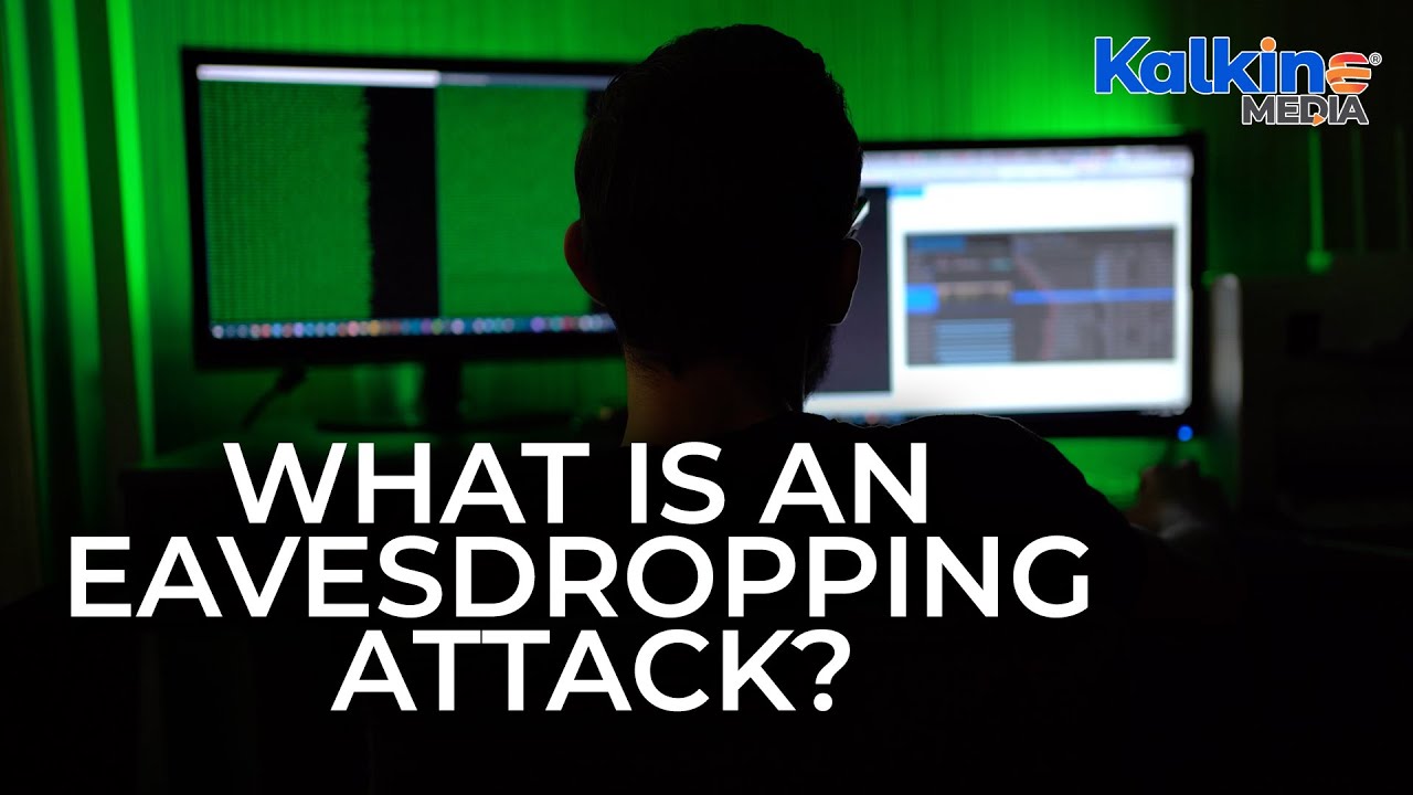 What is an eavesdropping attack?