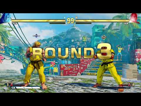 STREET FIGHTER V Ken vs Dan