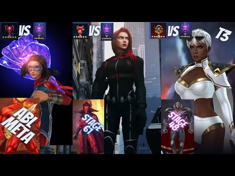 SWAP TO RAGE CTP FOR ABL META WORTH IT ? STORM / BLACK WIDOW / KAMALA T3 - WBL | Marvel Future Fight