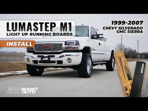Lumastep M1 Light Up Running Board Installation Tutorial | 1999-2007 Chevy Silverado & GMC Sierra