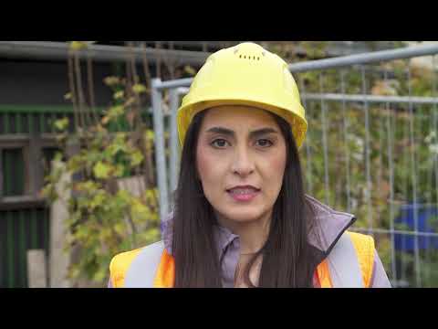 Stromleitungen im Tunnel 14 Meter unter der Erde