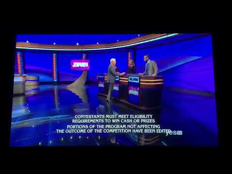 Jeopardy (short) end-credits - Veronica Vichit-Vadakan Day 2 (1/14/20)
