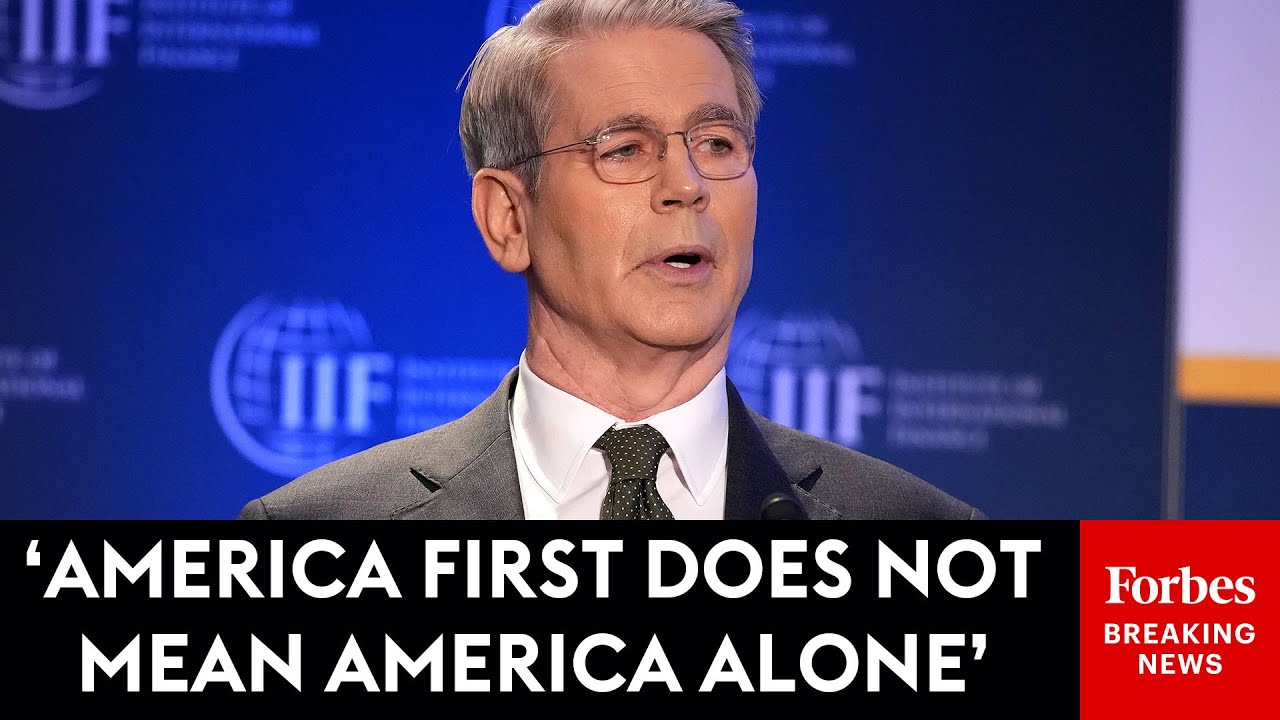 FULL REMARKS: Treasury Sec. Bessent Lays Out U.S. Global Trade Policy As U.S. Seeks New Deals