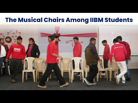 The Musical Chairs Among IIBM Students . #iibmpatna #collegelife #christmas #newyear