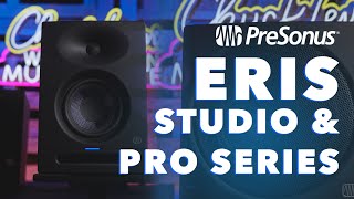 Video thumbnail for Meet the Loudest Sub EVER from PreSonus - NEW Presonus Eris Studio & Pro Series by Chuck Levin's Washington Music Center