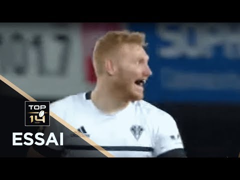 TOP 14 - Essai Rory SCHOLES (CAB) - Montpellier - Brive - J13 - Saison 2019/2020
